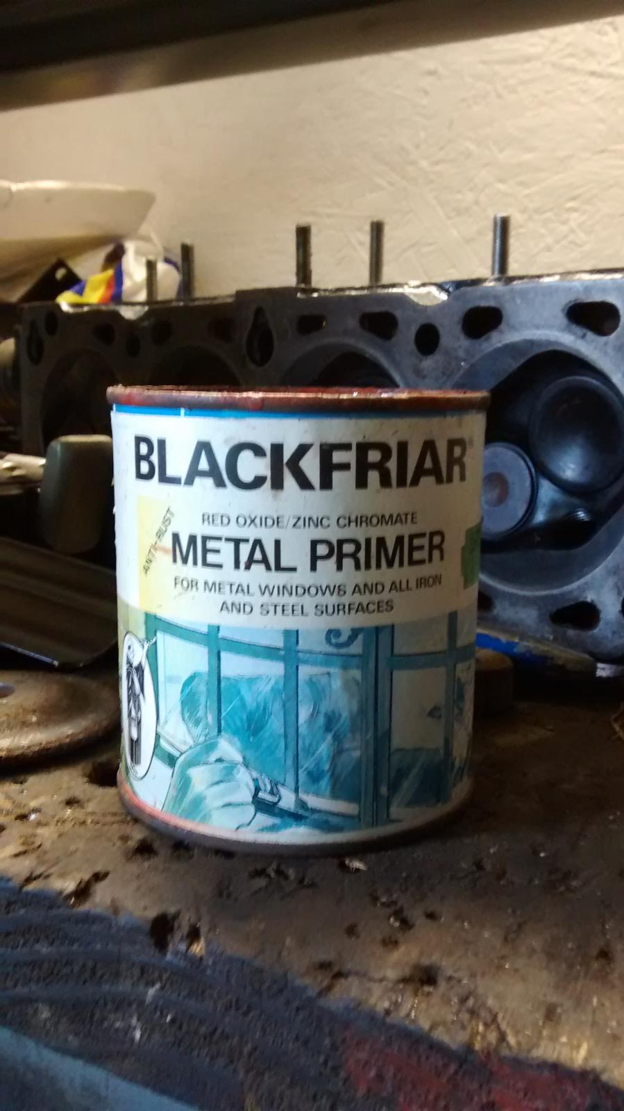 Red Oxide Metal Primer - Blackfriar